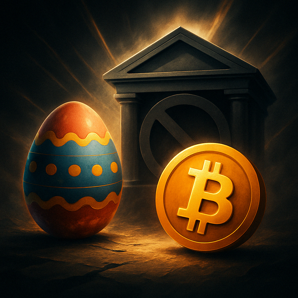 Pâques et virements bancaires : quand Bitcoin prend le relais d’un système à l’arrêt