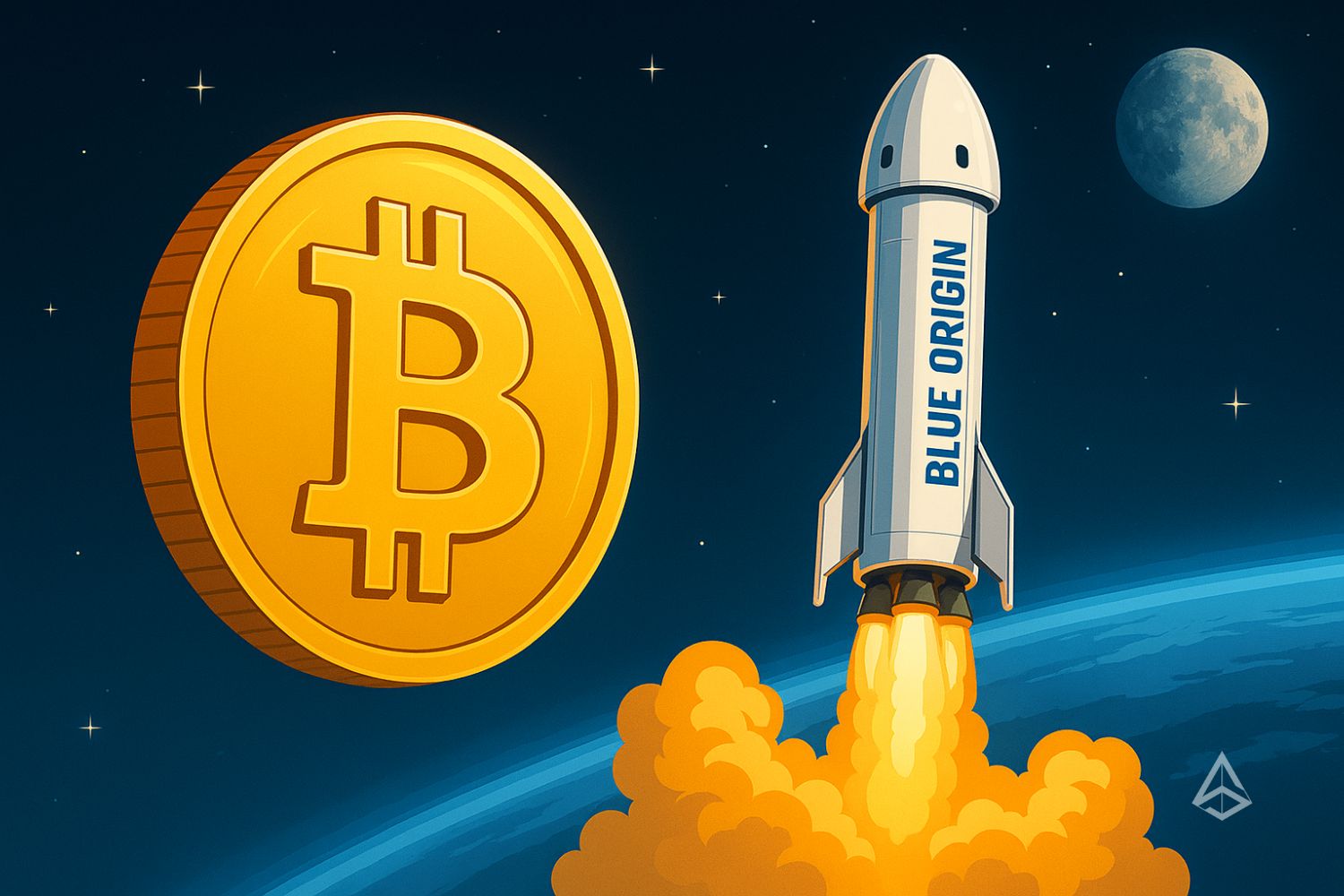 Blue Origin accepte désormais le Bitcoin