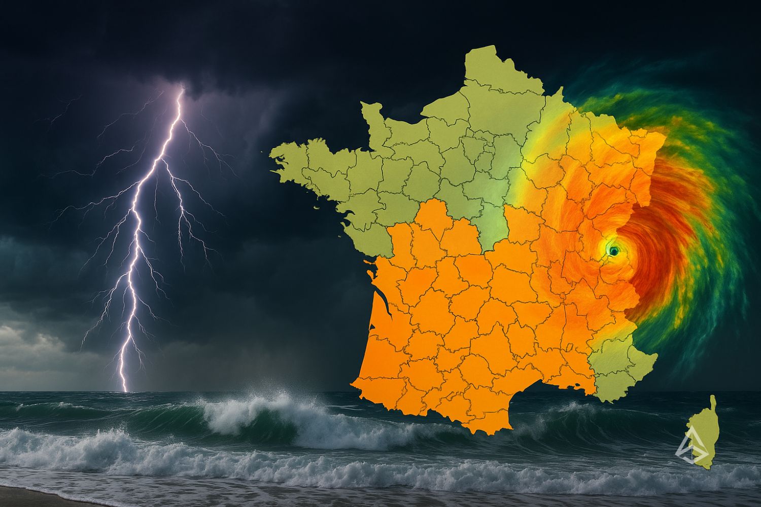 Orages violents