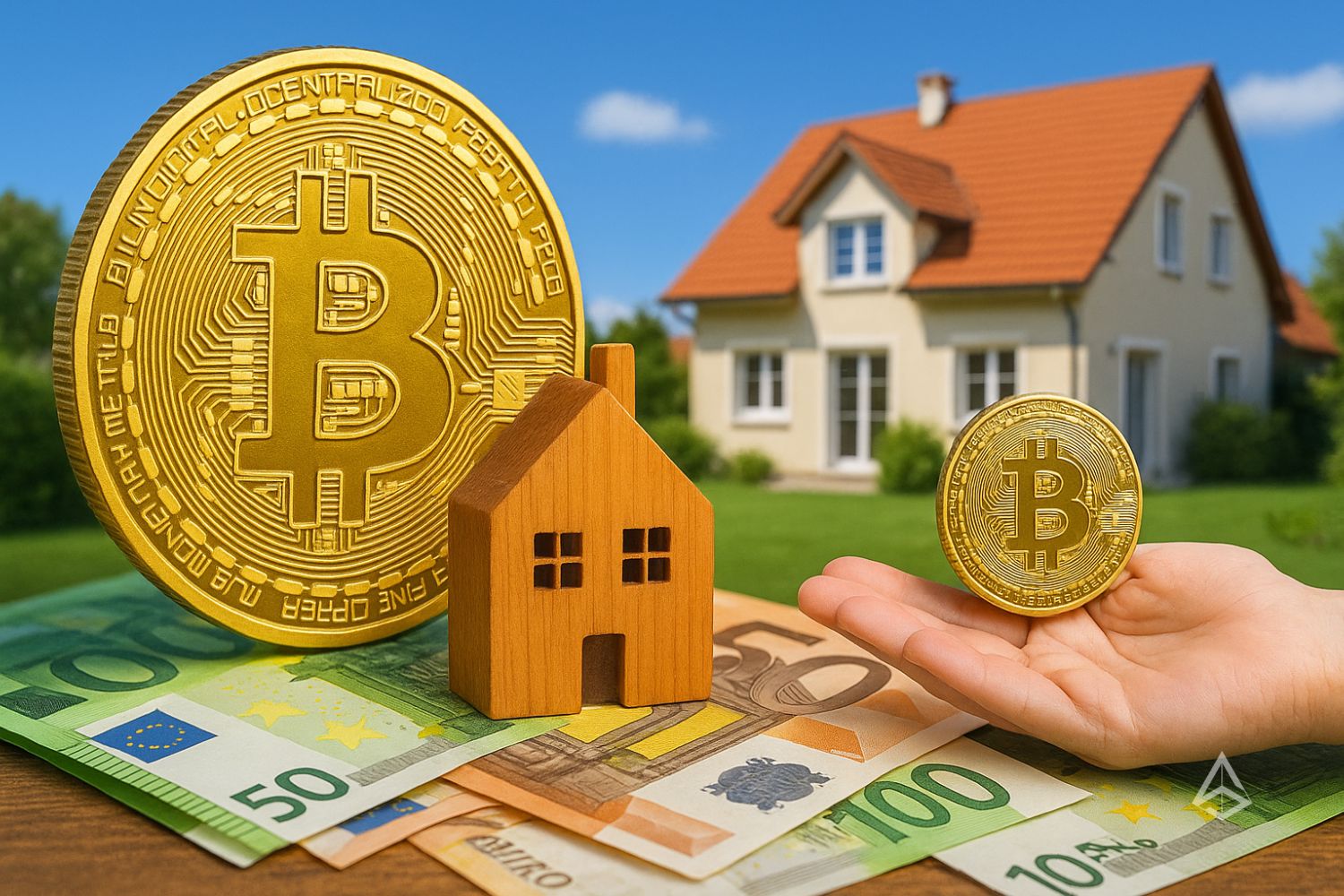 Acheter un bien immobilier avec des cryptos en France : la révolution signée Delubac